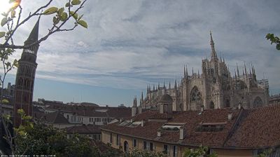 immagine della webcam nei dintorni di Milano Lazio: webcam Milano Duomo