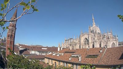 immagine della webcam nei dintorni di Milano San Siro: webcam Milano Duomo