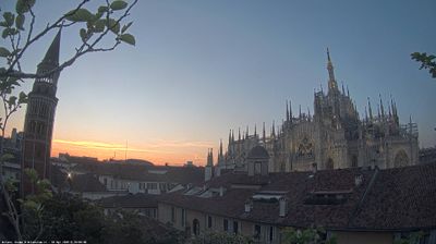 immagine della webcam nei dintorni di Milano Città Studi: webcam Milano Duomo