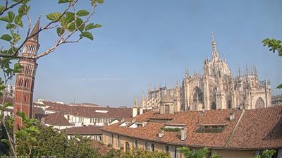 immagine della webcam nei dintorni di Milano Borgo Nuovo: webcam Milano Duomo