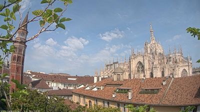 immagine della webcam nei dintorni di Milano Porta Ticinese: webcam Milano Duomo