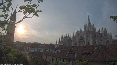 immagine della webcam nei dintorni di Milano Garibaldi: webcam Milano Duomo