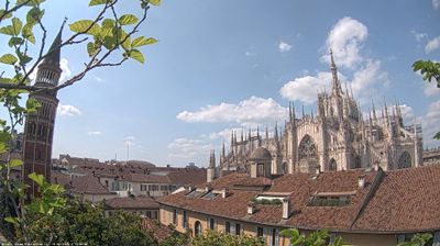 immagine della webcam nei dintorni di Milano Tripoli: webcam Milano Duomo