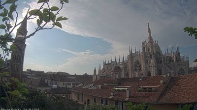 immagine della webcam nei dintorni di Milano Simonetta: webcam Milano Duomo