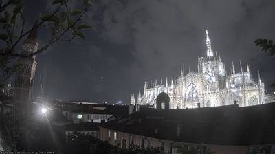 immagine della webcam nei dintorni di Milano Tripoli: webcam Milano Duomo