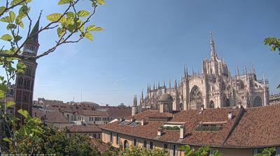 immagine della webcam nei dintorni di Milano San Babila: webcam Milano Duomo