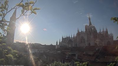 immagine della webcam nei dintorni di Milano Corsica: webcam Milano Duomo