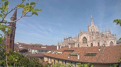 immagine della webcam nei dintorni di Milano Italia: webcam Milano Duomo