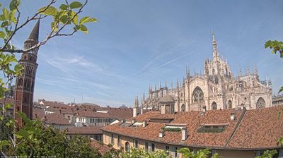 immagine della webcam nei dintorni di Milano Maggiolina: webcam Milano Duomo