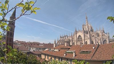 immagine della webcam nei dintorni di Milano Archimede: webcam Milano Duomo
