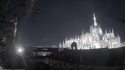 immagine della webcam nei dintorni di Milano San Siro: webcam Milano Duomo