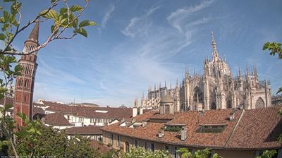 immagine della webcam nei dintorni di Milano Quadrilatero: webcam Milano Duomo