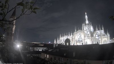 immagine della webcam nei dintorni di Milano San Gottardo: webcam Milano Duomo