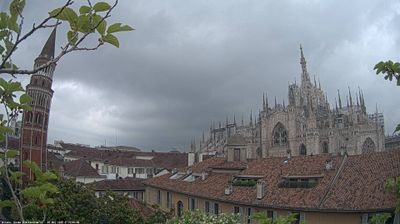 immagine della webcam nei dintorni di Milano Quartiere Ebraico: webcam Milano Duomo