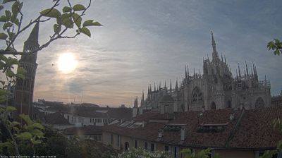 immagine della webcam nei dintorni di Milano Buenos Aires: webcam Milano Duomo