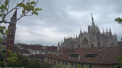 immagine della webcam nei dintorni di Lodi: webcam Milano Duomo