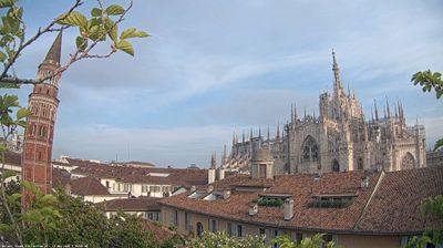 immagine della webcam nei dintorni di Milano: webcam Milano Duomo