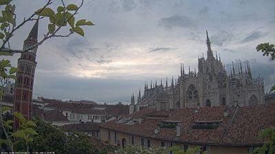 immagine della webcam nei dintorni di Milano Turro: webcam Milano Duomo