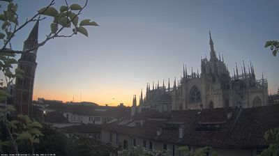 immagine della webcam nei dintorni di Milano Navigli: webcam Milano Duomo
