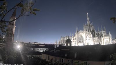immagine della webcam nei dintorni di Milano Navigli: webcam Milano Duomo