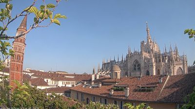 immagine della webcam nei dintorni di Milano Stazione Centrale: webcam Milano Duomo