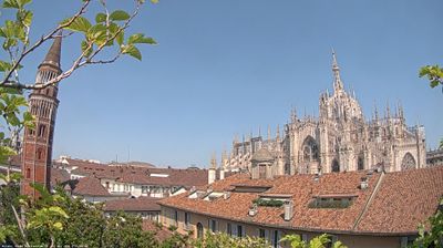 immagine della webcam nei dintorni di Milano Cappuccio: webcam Milano Duomo