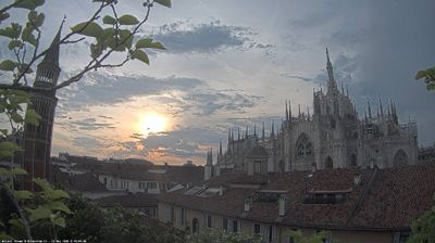 immagine della webcam nei dintorni di Milano La Fontana: webcam Milano Duomo