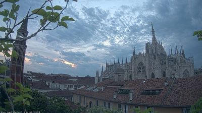immagine della webcam nei dintorni di Milano Ca' Granda: webcam Milano Duomo