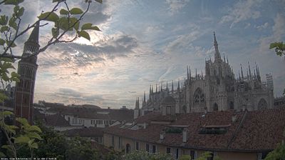 immagine della webcam nei dintorni di Lodi: webcam Milano Duomo