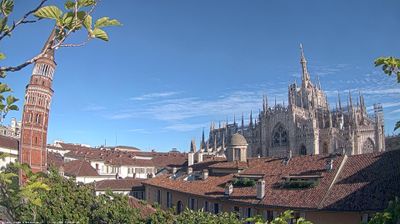 immagine della webcam nei dintorni di Milano Zona 3: webcam Milano Duomo
