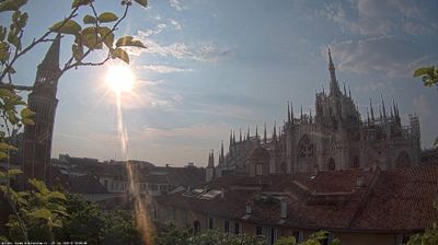 immagine della webcam nei dintorni di Lodi: webcam Milano Duomo