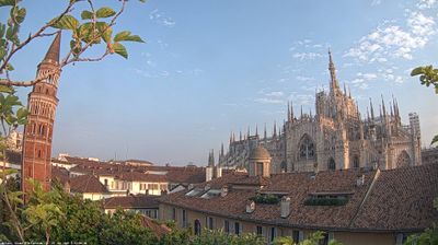 immagine della webcam nei dintorni di Lodi: webcam Milano Duomo