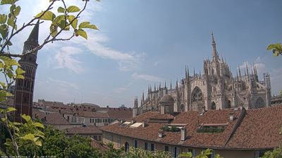 immagine della webcam nei dintorni di Milano Centro Direzionale: webcam Milano Duomo