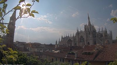 immagine della webcam nei dintorni di Lodi: webcam Milano Duomo
