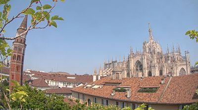 immagine della webcam nei dintorni di Milano Stazione Centrale: webcam Milano Duomo