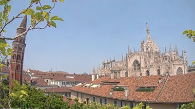 immagine della webcam nei dintorni di Milano Istria: webcam Milano Duomo