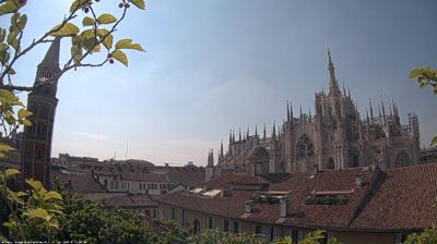 immagine della webcam nei dintorni di Milano Stazione Centrale: webcam Milano Duomo
