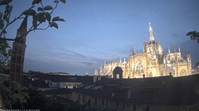 immagine della webcam nei dintorni di Milano Zara: webcam Milano Duomo