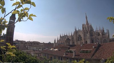 immagine della webcam nei dintorni di Milano Stazione Centrale: webcam Milano Duomo
