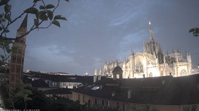 immagine della webcam nei dintorni di Milano Rembrandt: webcam Milano Duomo
