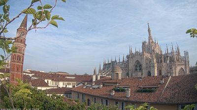 immagine della webcam nei dintorni di Milano Rembrandt: webcam Milano Duomo