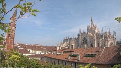 immagine della webcam nei dintorni di Passirana: webcam Milano Duomo