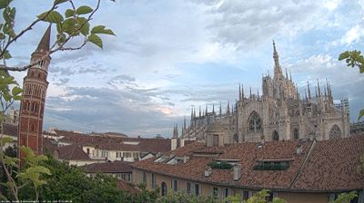 immagine della webcam nei dintorni di Milano Stazione Centrale: webcam Milano Duomo