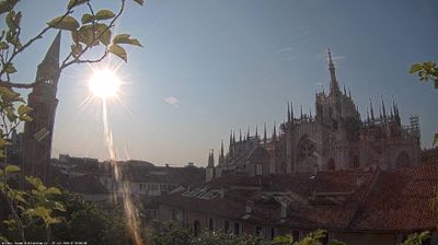 immagine della webcam nei dintorni di Sant'Angelo Lodigiano: webcam Milano Duomo