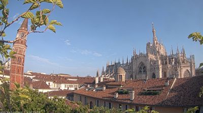 immagine della webcam nei dintorni di Sant'Angelo Lodigiano: webcam Milano Duomo