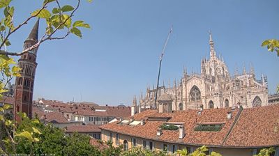 immagine della webcam nei dintorni di Milano San Siro: webcam Milano Duomo