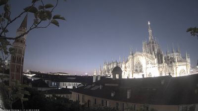 immagine della webcam nei dintorni di Milano Porta Nuova: webcam Milano Duomo
