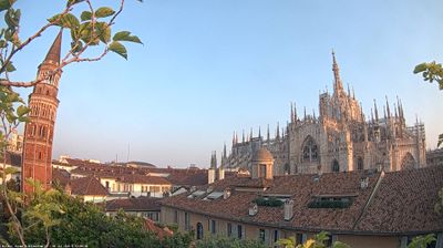 immagine della webcam nei dintorni di Milano Magenta: webcam Milano Duomo