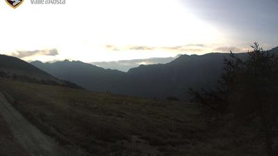immagine della webcam nei dintorni di La Magdeleine: webcam Torgnon