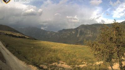 immagine della webcam nei dintorni di Cervinia Plateau Rosa: webcam Torgnon